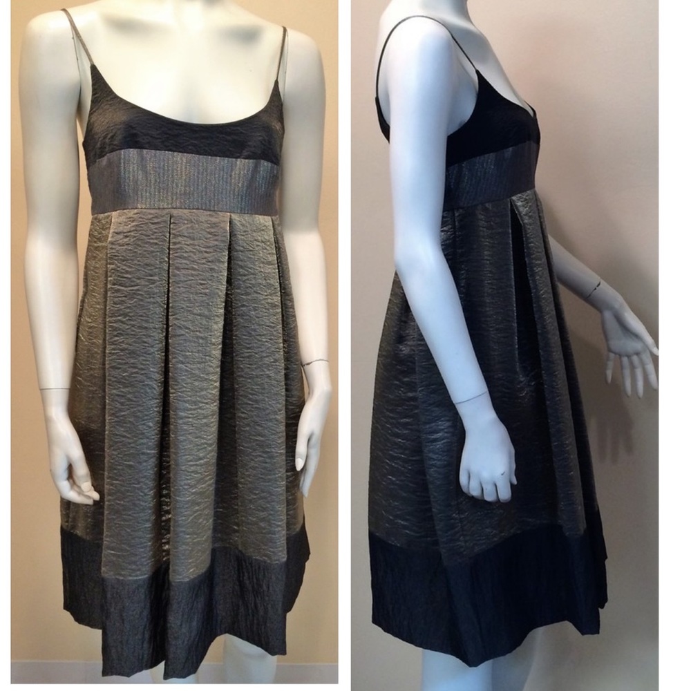 Laundry by Shelli Segal Metallic Cocktail Dress
